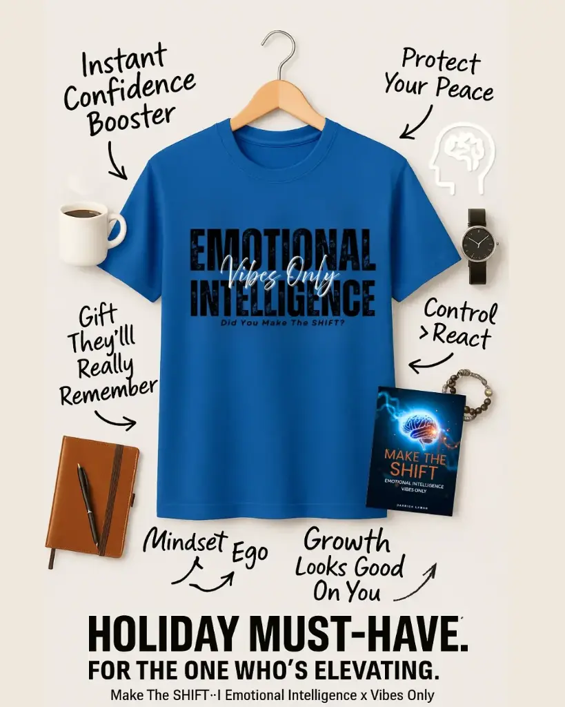 Emotional Intelligence Vibes Only        Blue